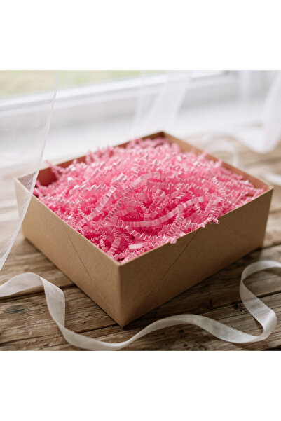 Kağıtmarket 250 gr Zigzag Kağıt , Kırpık Kağıt , Kırpıntı Kağıt * Pembe