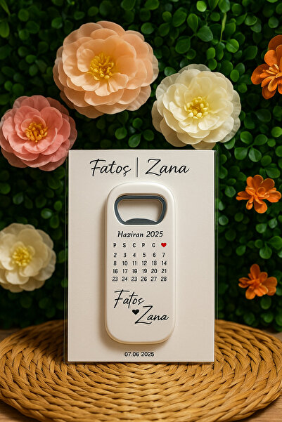 YD STORE UV Baskı Açacak Magnet Söz, Nişan, Nikah, Düğün, Kına 10 Adet