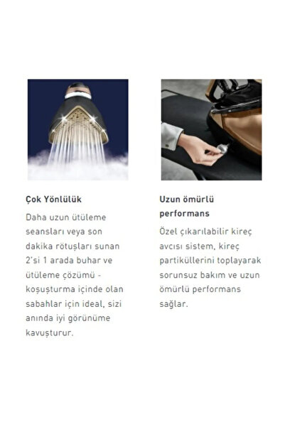 TEFAL Gv9820 Pro Express 3000 W Buhar Kazanlı Ütü