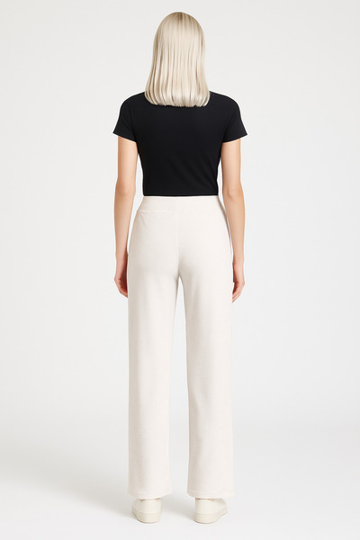 PROLET Women's Velvet Straight Fit Pants