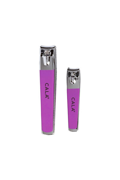 CALA Unghiera Soft Touch Nail Clipper Duo - Orchid