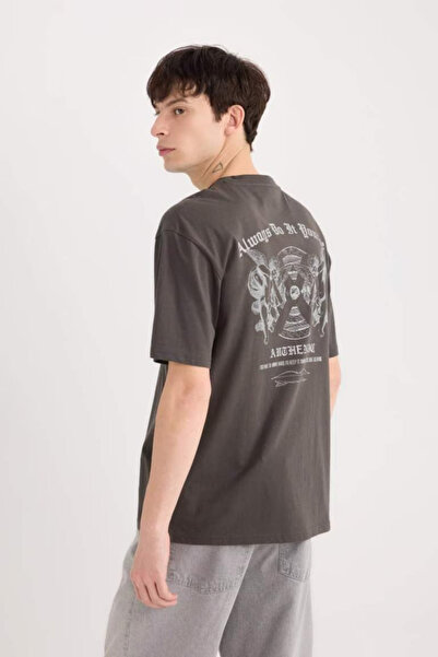 DeFacto Men's T-Shirt D5511Ax/Ar104