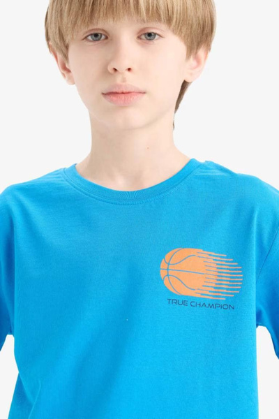 DeFacto Boy's Short Sleeve T-Shirt E0175A8/Be168