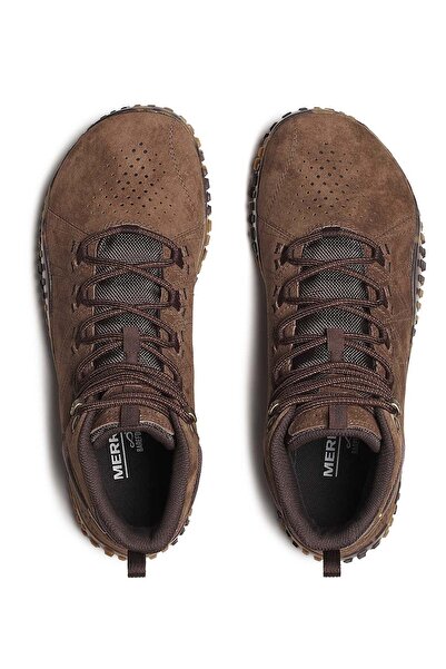 Merrell Wrapt Mıd Wp Waterproof Hakiki Deri Erkek Bot KAHVERENGİ