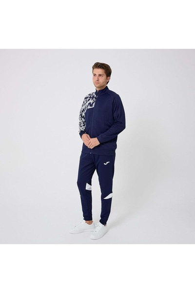 Joma Premium Κάμπινγκ Φούτερ Ανδρική Στολή Φόρμας ΣΕΤ ΣΚΟΥΡΟ ΜΠΛΕ