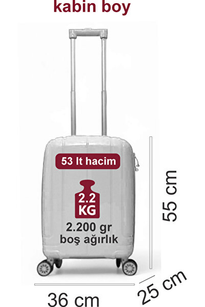 Captivex PAİKE--ESNEK MALZEMEDEN--SİLİKON--PP VALİZ--KIRILMAZ--KÜÇÜK (KABİN) BOY