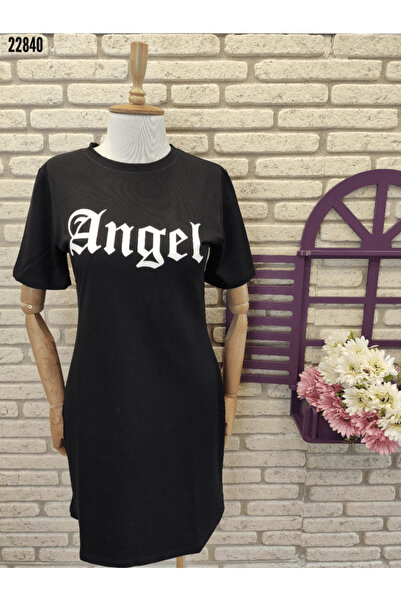 ahanora Rochie cu imprimeu aripi de înger