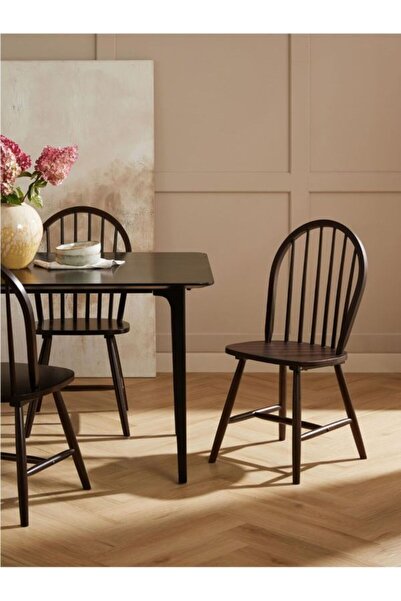 Gazzini Furniture Rustica Classic Ahşap Yemek Sandalyesi