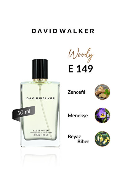 David Walker E149 Hughess 50 ml Erkek Parfüm | Woody