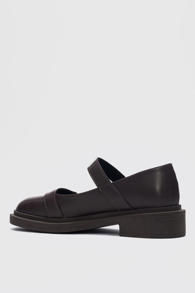 selin shoes Mirora Gold Accessory Подробно описание Ортопедични дамски мокасини с велкро - Bitter Coffee