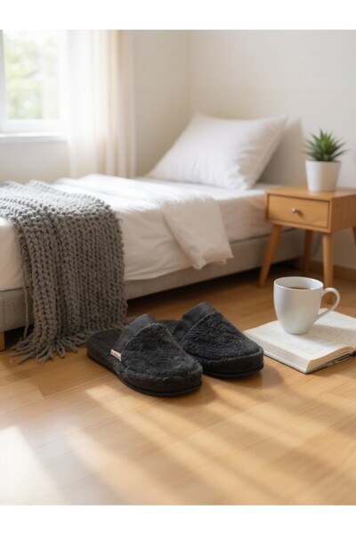 Özdilek Colourist Banyo Ev Terliği – %100 Pamuk, Kaymaz Taban