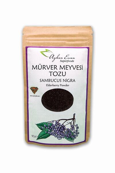 Ayhan Ercan Sambucus Nigra Mürver Meyvesi Tozu 90 G