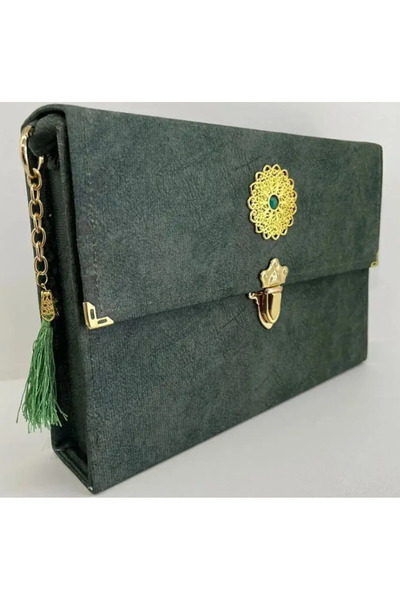 Medrese Yayınları Cami Boy 30 Cüz Kuran-ı Kerim Çantalı (YEŞİL RENK)