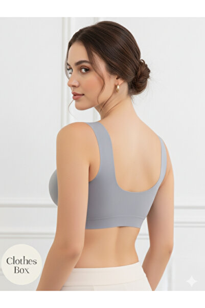 Clothes Box Laser Cut Removable Pad Front Snap Bra