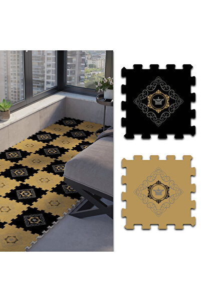 DECOZEYN Selçuklu Motif Halı,Puzzle Halı,Yapboz Halı, Japon Halı En Güzel Hal...