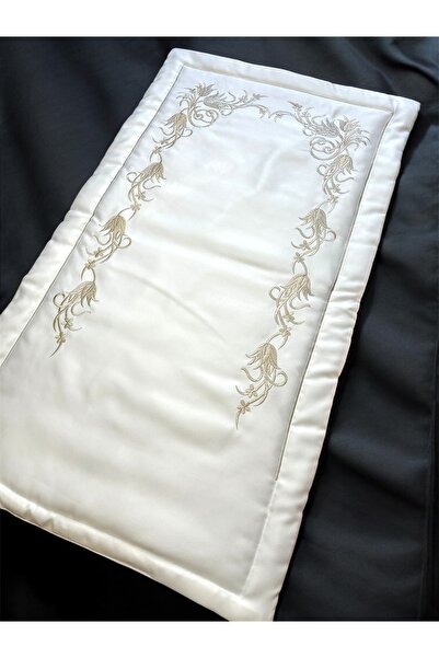 Mariabella Home Collection Maraş İşi Sırma Nakışlı Seccade Namazlık Çeyizlik ...