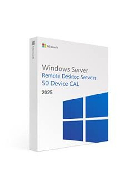 MICROSOFT Windows Server 2022 RDS Device CAL | 50 Cihaz Lisansı | Retail Dijital Lisans Key | Orijinal Ürün
