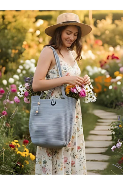 Nevvera Home Kadın Omuz Çantası – Modern Tasarım, Günlük Kullanıma Uygun, Gri Renk