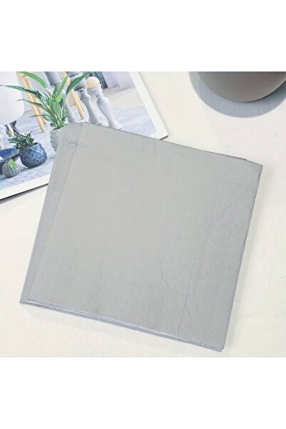 Deniz Party Store Сірі паперові серветки, 16 штук