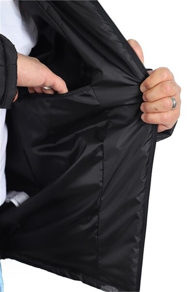 Starbattal Αδιάβροχο παλτό Jessica Plus Size 22820 ΜΑΥΡΟ