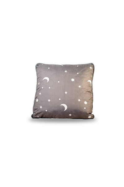 Coneltex Pernă matlasată „Luna și Stele” Coneltex, 70 x 70 cm, pătrată, umplu...