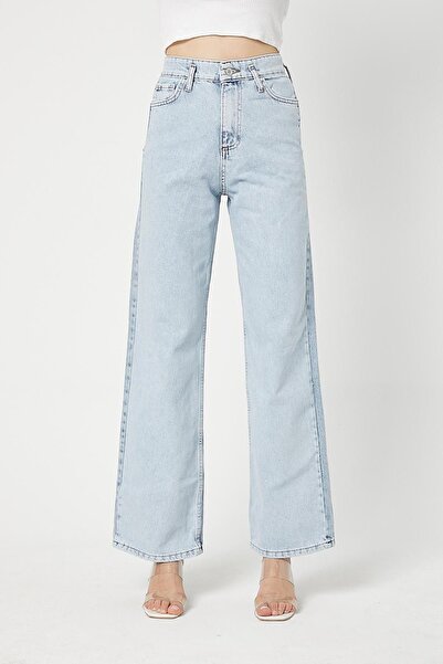 XRAY JEANS Γυναικείο τζιν παντελόνι Palazzo Loose Ice Blue