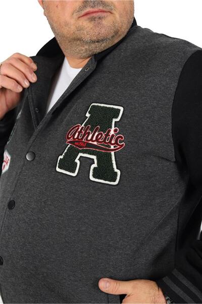 Starbattal Παλτό μεγάλου μεγέθους College Junior 22752 ΑΝΘΡΑΚΙΤΗΣ