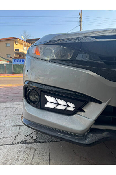 EKT HONDA CİVİC FC5 MAKYAJSIZ ÖN SİS LEDİ B DİZAYN