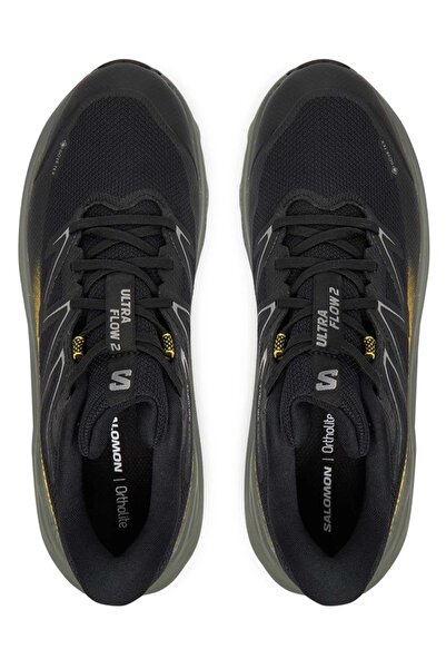 Salomon Ultra Flow 2 Gtx Gore-Tex® Patika Koşu Ayakkabısı Unisex Spor Ayakkabı SARI