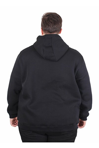 Starbattal Чоловічий базовий светр з капюшоном великого розміру 11700-45