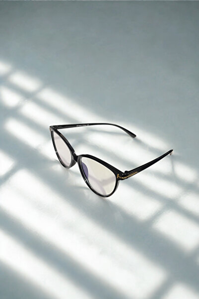 MAROVOAY Uv400 Cat Eye Blue Light Protection Optical Compatible Blue Block Black Computer Screen Glasses