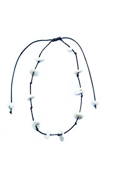 Wild Bracelets Bratara de picior cu pietre semipretioase, howlit