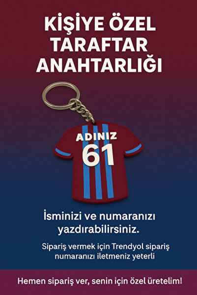 ACAR CRAFT Kişiselleştirebilir Taraftar Anahtarlık