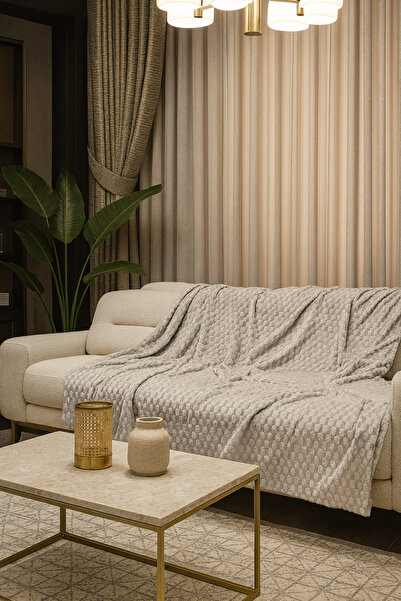 OSIO غطاء مقعد سويفيا من القطيفة غير قابل للانزلاق مقاس 170x215 سم