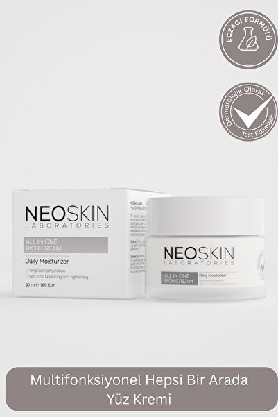 NEOSKIN All in One Rich Cream - Multifonksiyonel Hepsi Bir Arada Yüz Kremi