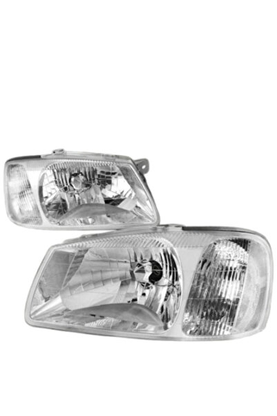 Genel Markalar Hyundai Accent Era Sağ Sol Ön Far Takımı Motorlu 2006--2011 -m...