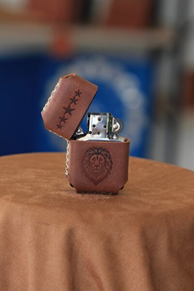 RETROTR El Yapımı Hakiki Deri Çakmak İsme Özel