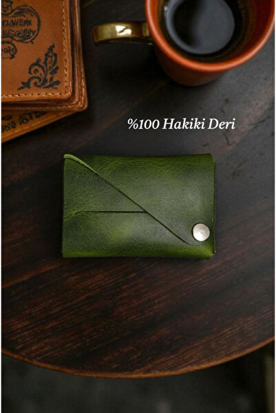 Rumi Deri Hakiki Deri Kartlık, Sarmal Minimal Kartlık, Erkek & Kadın Küçük Ka...