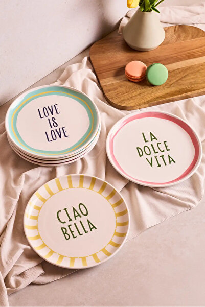 Perotti La Dolce Vita 6-Person Cake Set 21 cm