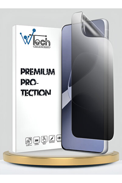 Wtech Infinix Hot 60i 4G 2025 غشاء هيدروجيل مضاد للتجسس / مضاد للخصوصية رقيق ...