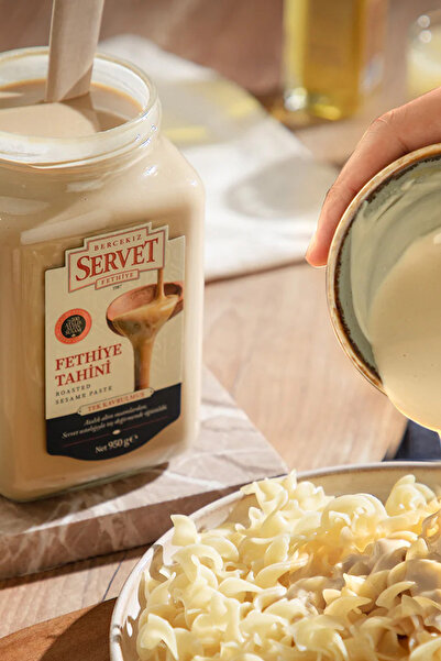 BERCEKIZ SERVET ŞEKERLEME Tek Kavrulmuş Taze Fethiye Tahini - 950 gr