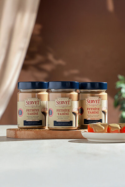 Servet Double Roasted Fresh Conquest Tahini - 300 Gr 3 Pack