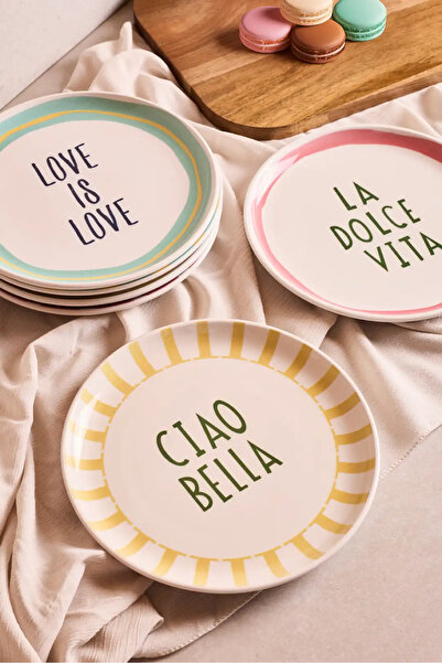 Perotti La Dolce Vita 6-Person Cake Set 21 cm