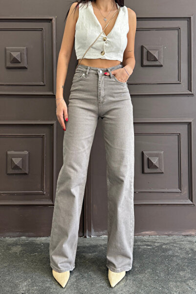 XRAY JEANS Γυναικείο τζιν παντελόνι Palazzo με φαρδύ πόδι