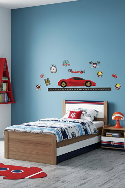 Kt Grup Spor Araba Duvar Sticker 50x70 Cm