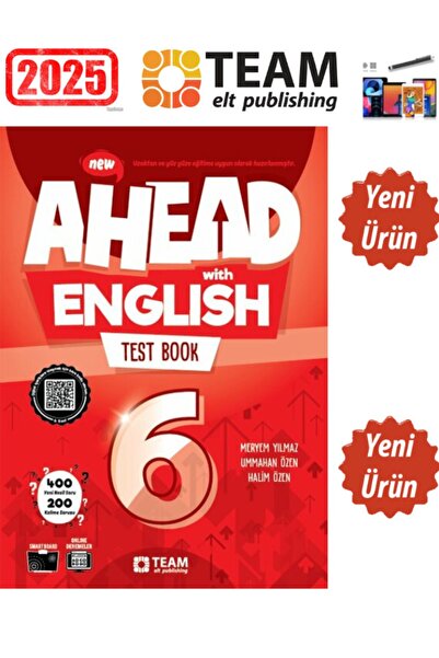 Team Elt Publishing 2025 6.Sınıf Ahead with English 6 TestBook