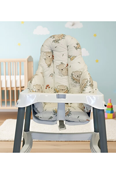 Wayne's Lüx Pamuklu Bebek Çocuk Mama Sandalyesi Minderi