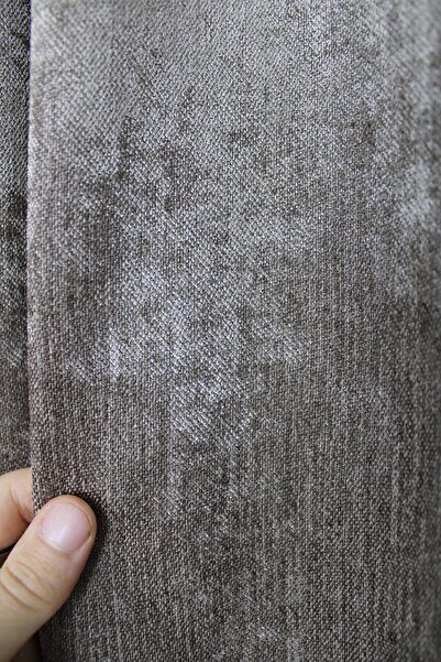 MebelPort Curtain Chenille Backdrop Curtain Double Wing with Fringe Edge (Right - Left Wing)