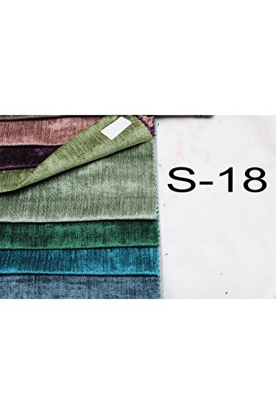 MebelPort Curtain Chenille Backdrop Curtain Double Wing with Fringe Edge (Right - Left Wing)