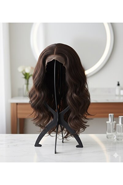 Mina Peruk Peruk Takım Aparatı - Siyah
